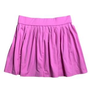 Kate Spade Pink Dive Right In Pleated Swim Skirt Small